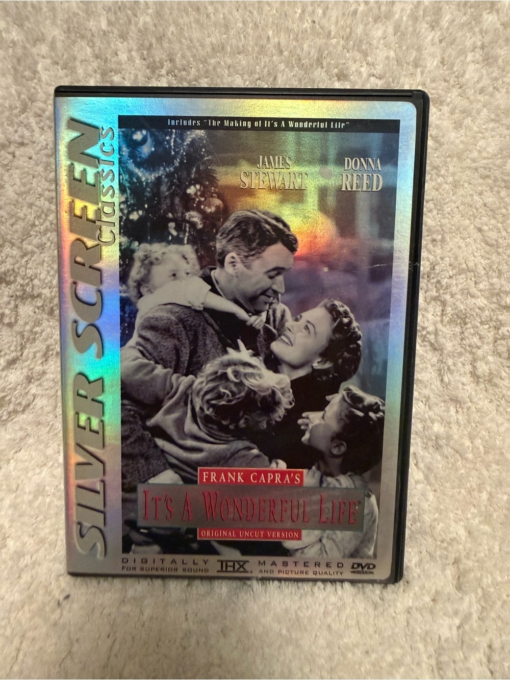 It's a Wonderful Life DVD - Silver Screen Classics Holographic Cover
